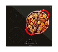 Cecotec Plaque d'induction Bolero Squad I 3200 – 3 feux, 7200 W, 9 niveaux, verrouillage enfant