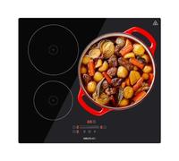 Cecotec Plaque à induction Bolero Squad I 3001 – 3 foyers, 7200 W, booster, minuterie