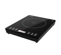 Cecotec Plaque à Induction Portable 1 Feu Full Magma Slim. Puissance de 2000W réglable sur 8 niveaux, design en verre haute résistance, écran tactile, minuterie, facile à nettoyer