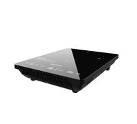 Cecotec Plaque à Induction Portable Full Crystal Onyx. 2000W, 9 Niveaux de Puissance, Verre Émaillé, Température 60-240ºC, 6 Programmes, Détection Automatique, Minuteur 180 min, Protection Surchauffe