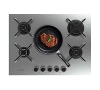 Cecotec Plaque de cuisson au gaz 5 foyers Bolero Squad G 5400S Inox