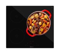 Cecotec Plaque d'induction Bolero Squad I 3200 – 3 feux, 7200 W, 9 niveaux, verrouillage enfant
