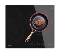 Cecotec Plaque vitrocéramique 3 feux Bolero Squad V 3001 Max. Puissance maximale 6200 W 9 niveaux de puissance arrêt