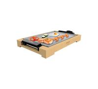 Cecotec Plaques à griller électriques Tasty&Grill 2000 Bamboo MixStone