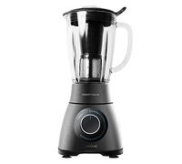 Cecotec Power Black Titanium 1500 PerfektMix 1,8 L Mélangeur de table 1500 W Noir, Acier inoxydable