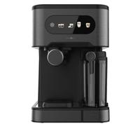 Cecotec Cafetière Express Semi-automatique Power Espresso 20 ColdBrew Latte. 1350W, 20 Bars, Froid, Tiède ou Chaud, Écran Tactile, Réservoir d'Eau 1,5L et 500ml Lait, Chauffe-tasses, Double Bras