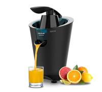 Cecotec Presse Agrume Electrique EssentialVita PowerFresh 1000 Black. Presse-Agrumes Électrique 1000 W Avec Bras Levier, Une unité Soft Tocuh, Deux Cônes Démontables Et Un Filtre En Acier Inoxydable.