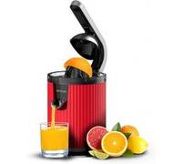 Cecotec Presse-agrumes électrique Xqueeze RetroJuice 600 600W rétro filtre inox anti-gouttes Rouge