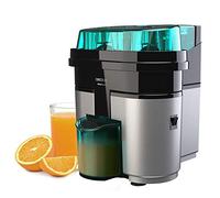 Cecotec Presse-agrumes électrique EssentialVita Twice Black. 90 W, Double tête et coupeur, Filtre pour pulpe, Verre 500 ml, Pièces lavables au lave-vaisselle