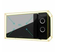 Cecotec Pro Clean 3140 Mirror Four à micro-ondes 700 W Gril à quartz 800 W 20 L Bi Cooking puissant efficace sur le plan énergétique cuisson rapide