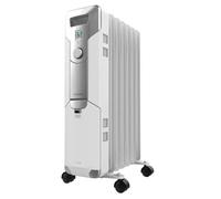 Cecotec Radiateur Électrique à Huile ReadyWarm 7000, 7 Modules, Faible Consommation, 1500 W, 3 Niveaux, Collecteur de Câbles, Système de Sécurité, Roulettes, 15 m2