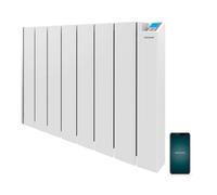 Cecotec Émetteur thermique ReadyWarm 8000 Thermal Ceramic Connected avec 2000 W en fonte d'aluminium et technologie céramique (8 modules)