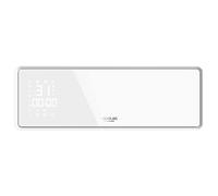 Cecotec Radiateur Mural en Céramique Ready Warm 5300 PowerBox Ceramic, 2000W, Oscillation, 2 Niveaux de Puissance, 3 Niveaux de Fonctionnement, Minuterie, Télécommande, Écran LED, IP22, Montage Mural
