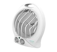 Thermoventilateur Ready Warm 9790 Force, Faible Consommation, Silencieux, Puissance 2000w Avec 2 Niveaux, Thermostat Réglable, 3