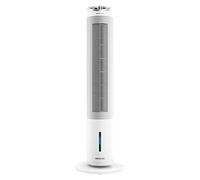 Cecotec Rafraîchisseurs d'air par évaporation EnergySilence 2000 Cool Tower. Puissance 60 W, réservoir amovible de 2 litres, 3 vitesses, oscillation de 60º, débit d'air de 800 m3 / h