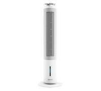Cecotec Rafraîchisseurs d'air par évaporation EnergySilence 2000 Cool Tower. Puissance 60 W, réservoir amovible de 2 litres, 3 vitesses, oscillation de 60º, débit d'air de 800 m3 / h