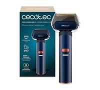 Cecotec Rasoir à Lame Professionnel PrecisionCare X-Trimm ProElite. Aluminium, 8500 tr/min, 3 Lames en Titane, 3 Vitesses, Autonomie 2h, Étanche IPX7, Idéal pour les Voyages, Verrouillage de Sécurité