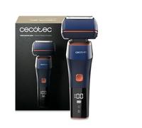 Cecotec Rasoir Électrique à Lames avec 6 Lames PrecisionCare X-Trimm ProElite 6000. Moteur 8000 rpm, Lumière LED, Auton. 100 min, Écran Intégré, Charge Rapide, IPX6, Utilisation avec Câble ou Batterie