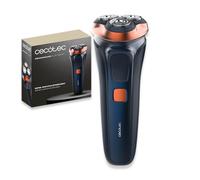 Cecotec Rasoir Électrique Rotatif PrecisionCare Elite Smart. Tête 3D, Autonomie 90 min, Écran LED, Lame pour Favoris, Tête Démontable, IPX6, Comprend Capuchon, Brosse de Nettoyage et Câble
