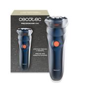Cecotec Rasoir Électrique Rotatif PrecisionCare One. Lames en Acier Inoxydable, Autonomie 75 min, Lames Auto-affûtantes et à Double Anneau, Tête Flottante, IPX7, Fonction Verrouillage