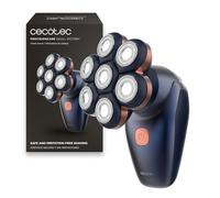 Cecotec Rasoir pour Tête Homme PrecisionCare Skull Victory. 7 Lames Rotatives Flottantes, Écran Digital, 2 Vitesses, Autonomie 70 min, Résistant à l'Eau, IPX7, Comprend Câble USB
