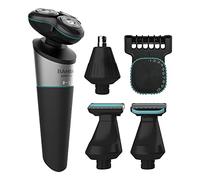 Cecotec Rasoir rotatif et multifonction 5 en 1 Bamba PrecisionCare, batterie au lithium, autonomie 90 min, étanche, lames en acier inoxydable, indicateur LED, IPX5