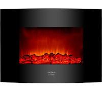 Cecotec Ready Warm 2200 Curved Flames foyer électrique encastrable noir