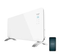 Cecotec Ready Warm 6750 Crystal Connection. Radiateur convecteur design WIFI, puissant et silencieux 2000W. Ecran LED