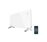 Cecotec Ready Warm 6750 Crystal Connection. Radiateur convecteur design WIFI, puissant et silencieux 2000W. Ecran LED, controle via Smartphone, 2 modes, anti-surchauffe.