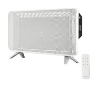 Cecotec Radiateur électrique ReadyWarm 2000 Graphene, 1800W, thermostat 15–40°C, télécommande