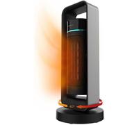 Cecotec Chauffage en Céramique sur Pied ReadyWarm 2000 Max Ceramic Rotate Design. 2000 W, Technologie Céramique, Oscillation 40º, 3 Modes, Thermostat Réglable, Système de Sécurité