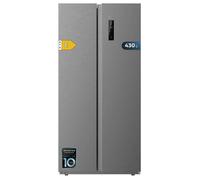 Cecotec Réfrigérateur Américain 2 Portes Bolero CoolMarket SBS 430 Sombre E: Side by Side 430 L Hauteur 176 cm et 84 cm de Largeur