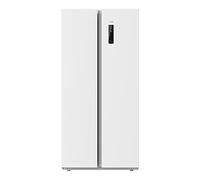 Cecotec Réfrigérateur Américain 2 Portes Bolero CoolMarket SBS 430 White E. Side by Side de 430 L, Hauteur 176 cm et 84 cm de Largeur, Système Multi Air Flow, Total No Frost, Moteur Inverter Plus