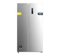 Cecotec Réfrigérateur Américain Bolero CoolMarket SBS 562 Inox D. 562 L, classe D, Total No Frost, onduleur, refroidissement rapide et modes Eco/Vacances pour économiser de l'énergie