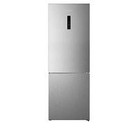 Cecotec Réfrigérateur Combi 2 Portes Bolero CoolMarket Combi 495 Inox E. 495 L, Hauteur 200 cm et 70 cm de Largeur, Basse Consommation, Système Multi Air Flow, Total No Frost, Multi Cooling