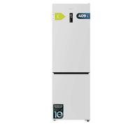 Cecotec Réfrigérateur Combi 409L No Frost Bolero CoolMarket Combi 409 White C Hauteur 185cm, MAX INSIDE avec VIP Tech, Compresseur Inverter Plus, Basse Consommation, Tiroir Température Variable, Blanc