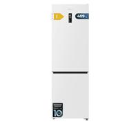 Cecotec Réfrigérateur Combi 409L No Frost Bolero CoolMarket Combi 409 White E Hauteur 185cm, MAX INSIDE avec VIP Tech, Compresseur Inverter Plus, Basse Consommation, Tiroir Température Variable, Blanc