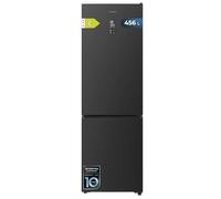 Cecotec Réfrigérateur Combi 456L Total No Frost Bolero CoolMarket Combi 456 Dark C. Hauteur 201cm et 59,5cm Largeur, MAX INSIDE avec VIP Tech, Compresseur Inverter Plus, Basse Consommation