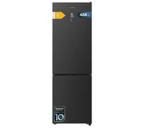 Cecotec Réfrigérateur Combi 456L Total No Frost Bolero CoolMarket Combi 456 Dark E. Hauteur 201cm et 59,5cm Largeur, MAX INSIDE avec VIP Tech, Compresseur Inverter Plus, Basse Consommation, Dark