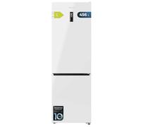 Cecotec Réfrigérateur Combi 456L Total No Frost Bolero CoolMarket Combi 456 White C. Hauteur 201cm et 59,5cm Largeur, MAX INSIDE avec VIP Tech, Compresseur Inverter Plus, Basse Consommation