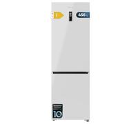 Cecotec Réfrigérateur Combi 456L Total No Frost Bolero CoolMarket Combi 456 White E. Hauteur 201cm et 59,5cm Largeur, MAX INSIDE avec VIP Tech, Compresseur Inverter Plus, Basse Consommation, Blanc