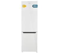 Cecotec Réfrigérateur Combiné Bolero CoolMarket Combi 262 White E PureFresh Kit. 176 cm de Hauteur, 54 cm de Largeur, 262L, Basse Consommation, LED Intérieur, Portes Réversibles, Contrôle Électronique