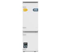 Cecotec Réfrigérateur Combiné Intégrable Total No Frost de 232L Bolero CoolMarket Combi BI-S MC 232 E. 177cm de Hauteur, 54 cm de Largeur MetalCooling, Fast Freezing, Mode Vacances, Blanc