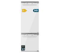 Cecotec Refrigerateur Congelateur Combiné Bolero CoolMarket Combi BI-D FLW 341. Réfrigérateur 341L, Total NoFrost, LED, compresseur Inverter Plus, modes Smart et Vacances, classe E