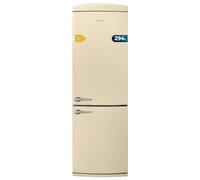 Cecotec Réfrigérateur Congélateur Combine Bolero CoolMarket Combi Origin 294+ Beige E. Réfrigérateur Combine avec Total No Frost et Multi Cooling pour un confort optimal.