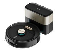 Cecotec Robot Aspirateur avec Base d'Auto-vidage et IA Conga Y100 X-Treme. 20000Pa, Navigation Laser et Intelligence Artificielle, Base de 2,8L, Autonomie jusqu'à 220m², Contrôle App 3.0
