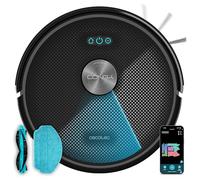 Cecotec Robot Aspirateur avec Navigation Gyroscopique et App Conga M50 X-Treme. 7000Pa, Balaye, Aspire, Lave et Passe la Serpillière, Autonomie 160mins, Capteurs Anti-Chute, TotalSurface