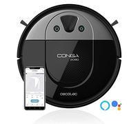 Cecotec Robot Aspirateur Conga 2090 Vision. Technologie iTech Camera 360º, Aspire, Balai et Lave Le Sol, App avec Carte Interactive, 2700 Pa, Alexa & Google Assistant