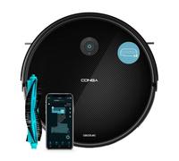Cecotec Robot aspirateur Conga 2499 Ultra X-Treme avec Technologie gyroscopique. Lave, Aspire et balaye, 2200 Pa, App, Brosse Multifonction, Réservoir Mixte, 3 L, WiFi, Bluetooth