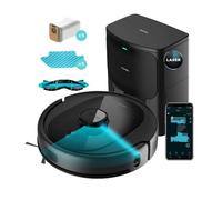 Cecotec Robot aspirateur Conga 8290 Immortal Ultra Power Home Genesis. iTech Laser Eye, 7000 Pa, 280 m2, Plan de pièce, 10 Modes, Zone réglementée, Srubbing, Surface Totale, Sac 3 L, Application